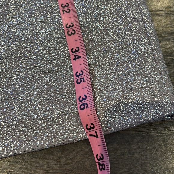 Jessica Howard Midi,metallic thread,sleeveless,scoop neck,slit back hem,zip back - Picture 10 of 14